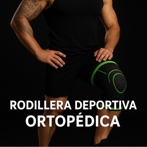 RODILLERA DE SOPORTE DEPORTIVA ORTOPEDICA